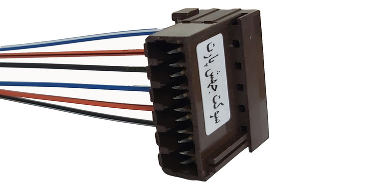 سوکت خطر عقب پژو405 اصلی (سیم خودروی شماره 0.5)