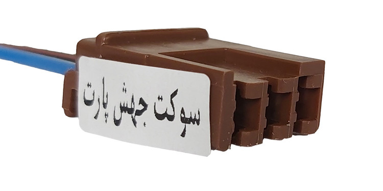 سوکت چراغ سقف پژو 405 اصلی(سیم خودرویی شماره 1)
