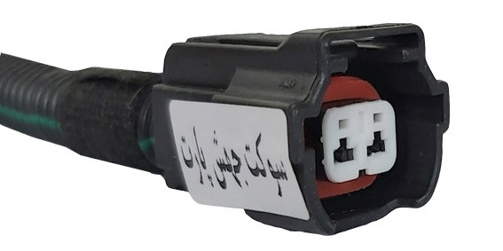 سوکت سوزن انژکتور بیضی اصلی(سیم خودرویی شماره1)